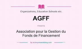 Logo ASSOCIATION DE GESTION DES FONDS DE FINANCEMENT (AGFF)