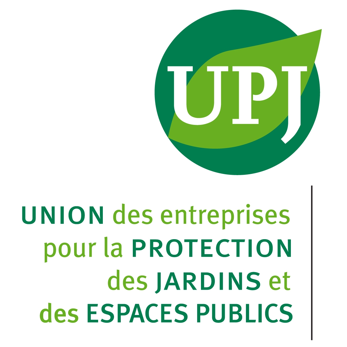 Logo UNION DES ENTREPRISES POUR LA PROTECTION DES JARDINS ET DES ESPACES PUBLICS (UPJ)
