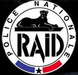 Logo RAID (RECHERCHE  ASSISTANCE  INTERVENTION  DISSUASION)