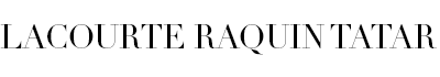 Logo LACOURTE RAQUIN TATAR
