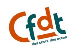 Logo CFDT (CONFÉDÉRATION FRANÇAISE DÉMOCRATIQUE DU TRAVAIL)